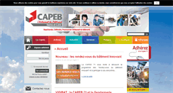 Desktop Screenshot of capeb71.fr